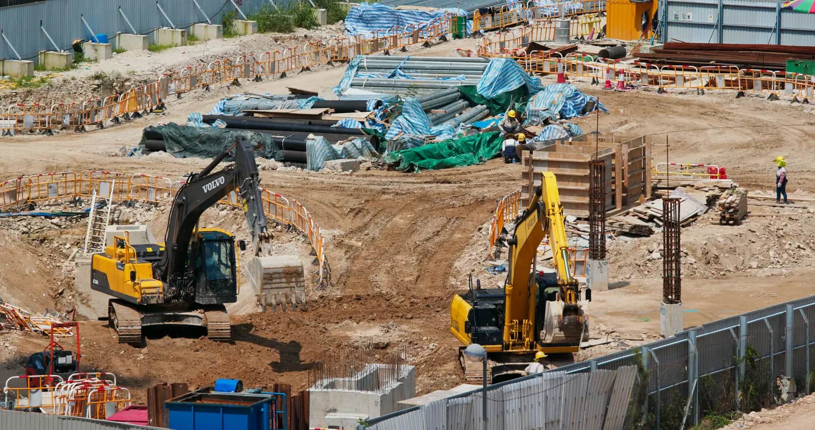 Infrastructure Project – Road construction with precision engineering