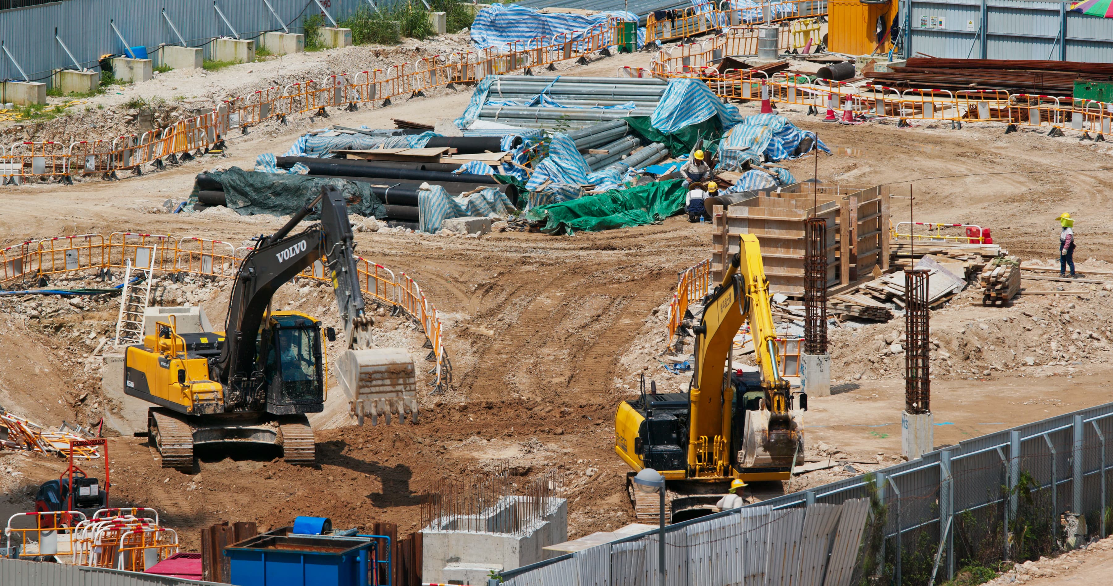 Infrastructure Project – Road construction with precision engineering